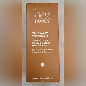 Hey Honey Take Away The Drama Youth Boosting Honey & Copper Peel Off Mask